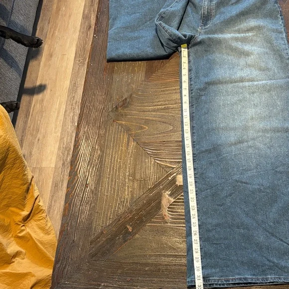 1822 Denim Classic Blue Flare Jeans - Picture 5 of 5